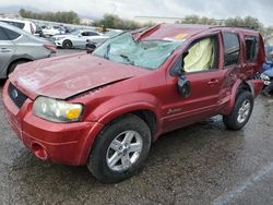 Salvage cars for sale at Las Vegas, NV auction: 2006 Ford Escape HEV