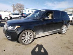 Land Rover salvage cars for sale: 2017 Land Rover Range Rover HSE