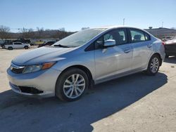 Salvage cars for sale at Lebanon, TN auction: 2012 Honda Civic EX