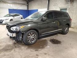 Salvage cars for sale from Copart Chalfont, PA: 2014 Infiniti QX60