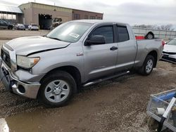 Salvage cars for sale from Copart Kansas City, KS: 2007 Toyota Tundra Double Cab SR5