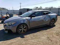 Salvage cars for sale from Copart Newton, AL: 2016 Nissan Maxima 3.5S