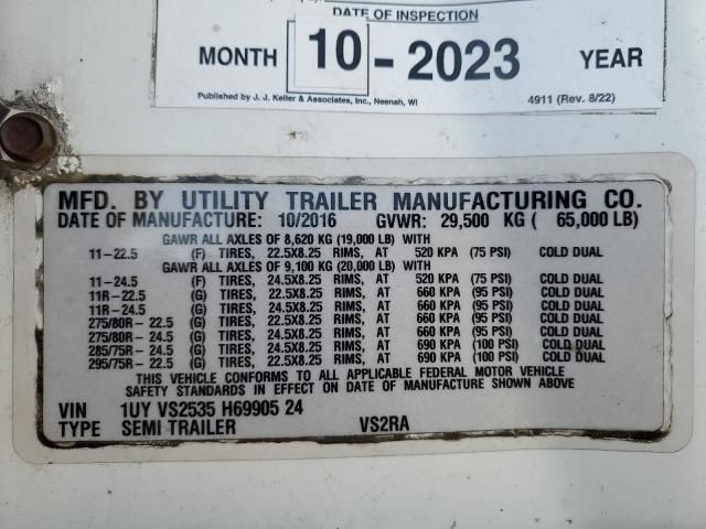 2017 Utility Reefer