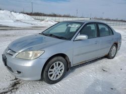 Vehiculos salvage en venta de Copart Ontario Auction, ON: 2005 Honda Civic LX