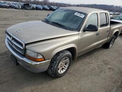 Dodge salvage cars for sale: 2004 Dodge Dakota Quad SLT