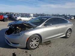 Salvage cars for sale at Sikeston, MO auction: 2016 Chrysler 200 Limited