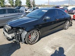 Salvage cars for sale from Copart Rancho Cucamonga, CA: 2018 Mercedes-Benz CLA 45 AMG