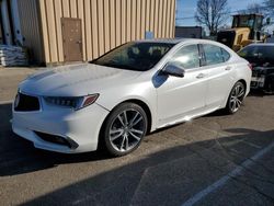 Salvage cars for sale at Moraine, OH auction: 2019 Acura TLX Advance