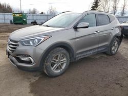 Salvage cars for sale at Bowmanville, ON auction: 2017 Hyundai Santa FE Sport