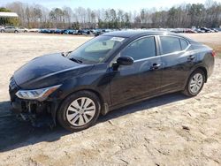 Salvage cars for sale from Copart Charles City, VA: 2020 Nissan Sentra S