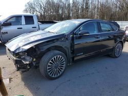 2018 Ford Fusion TITANIUM/PLATINUM HEV en venta en Glassboro, NJ