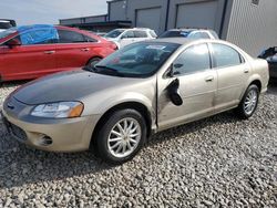 Chrysler salvage cars for sale: 2003 Chrysler Sebring LX