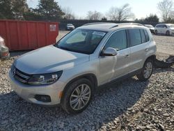 Salvage cars for sale at Madisonville, TN auction: 2014 Volkswagen Tiguan S