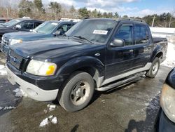 Salvage cars for sale at Exeter, RI auction: 2003 Ford Explorer Sport Trac