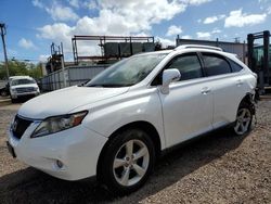 Salvage cars for sale from Copart Kapolei, HI: 2010 Lexus RX 350