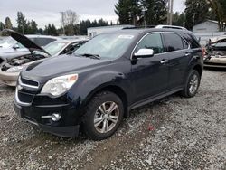 Chevrolet salvage cars for sale: 2013 Chevrolet Equinox LTZ