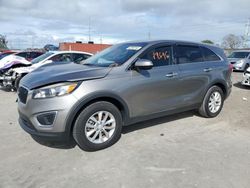 Salvage cars for sale from Copart Homestead, FL: 2017 KIA Sorento LX