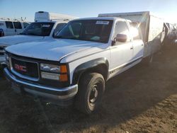 Salvage trucks for sale at Brighton, CO auction: 1992 Chevrolet GMT-400 K3500