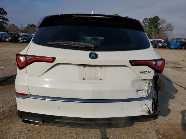 2022 Acura MDX Technology