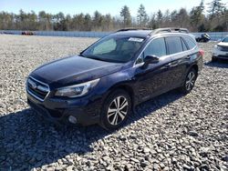 Subaru Outback salvage cars for sale: 2018 Subaru Outback 3.6R Limited