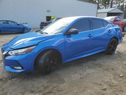 Nissan salvage cars for sale: 2022 Nissan Sentra SR