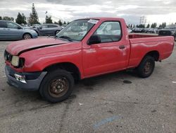 Salvage cars for sale from Copart Rancho Cucamonga, CA: 1998 Nissan Frontier XE