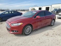 Salvage cars for sale from Copart Kansas City, KS: 2016 Ford Fusion Titanium