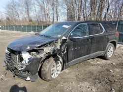 Salvage cars for sale from Copart Candia, NH: 2019 Chevrolet Traverse LT