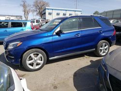 Vehiculos salvage en venta de Copart Albuquerque, NM: 2018 Mercedes-Benz GLE 350 4matic