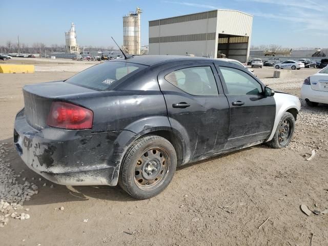 2012 Dodge Avenger SE