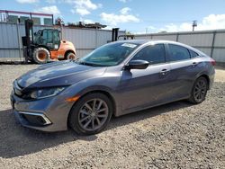 Honda Civic ex salvage cars for sale: 2020 Honda Civic EX