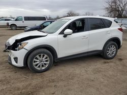 Salvage cars for sale from Copart London, ON: 2014 Mazda CX-5 Touring