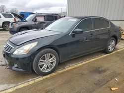 Salvage cars for sale from Copart Lawrenceburg, KY: 2012 Infiniti G25