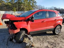 Vehiculos salvage en venta de Copart Knightdale, NC: 2021 Ford Ecosport SE