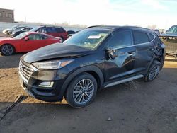 Salvage cars for sale at Kansas City, KS auction: 2020 Hyundai Tucson Limited