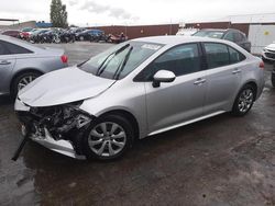 Toyota Corolla LE salvage cars for sale: 2022 Toyota Corolla LE