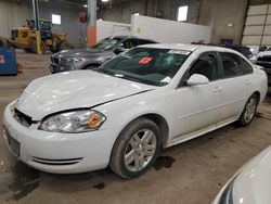 Salvage cars for sale from Copart Blaine, MN: 2012 Chevrolet Impala LT
