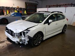 Salvage cars for sale at Candia, NH auction: 2016 Subaru Impreza Sport Limited