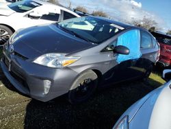 Vehiculos salvage en venta de Copart Vallejo, CA: 2015 Toyota Prius