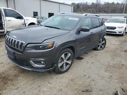 Salvage cars for sale at Grenada, MS auction: 2019 Jeep Cherokee Limited