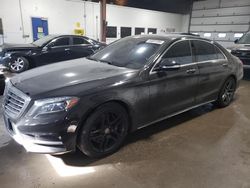 Salvage cars for sale at Blaine, MN auction: 2015 Mercedes-Benz S 550 4matic