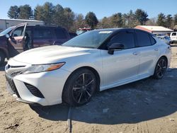 Salvage cars for sale at Mendon, MA auction: 2020 Toyota Camry XSE