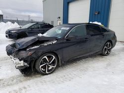 Honda Accord Sport salvage cars for sale: 2021 Honda Accord Sport