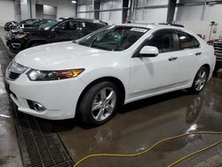 Acura TSX Tech salvage cars for sale: 2013 Acura TSX Tech