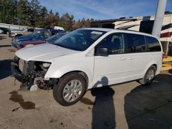 Salvage cars for sale from Copart Eldridge, IA: 2016 Dodge Grand Caravan SE