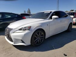 Lexus IS 250 salvage cars for sale: 2015 Lexus IS 250