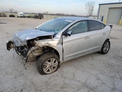 Salvage cars for sale at Kansas City, KS auction: 2020 Hyundai Elantra SEL