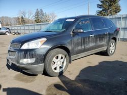 Salvage cars for sale from Copart Ham Lake, MN: 2012 Chevrolet Traverse LT