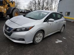 Nissan Leaf S salvage cars for sale: 2018 Nissan Leaf S