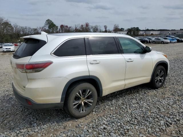 2016 Toyota Highlander XLE